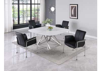 Image for Contemporary Arm Chair With Casters
