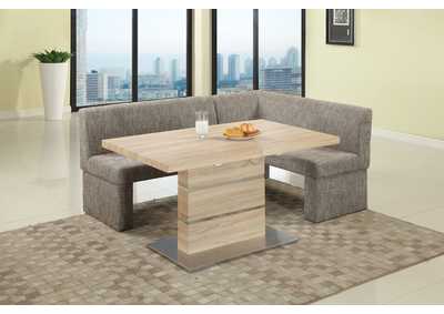 Modern Extendable All-Wood Dining Table