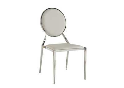 Image for Contemporary Round-Back Upholstered Side Chair