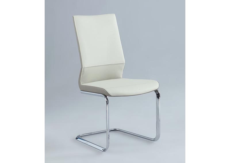Lydia Two-Tone Cantilever Side Chair