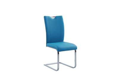 Contemporary Handle-Back Cantilever Side Chair
