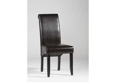 Image for Modern Roll Back Parson Chair