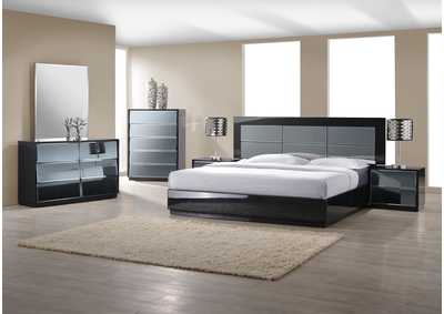 Contemporary Queen Size Bed