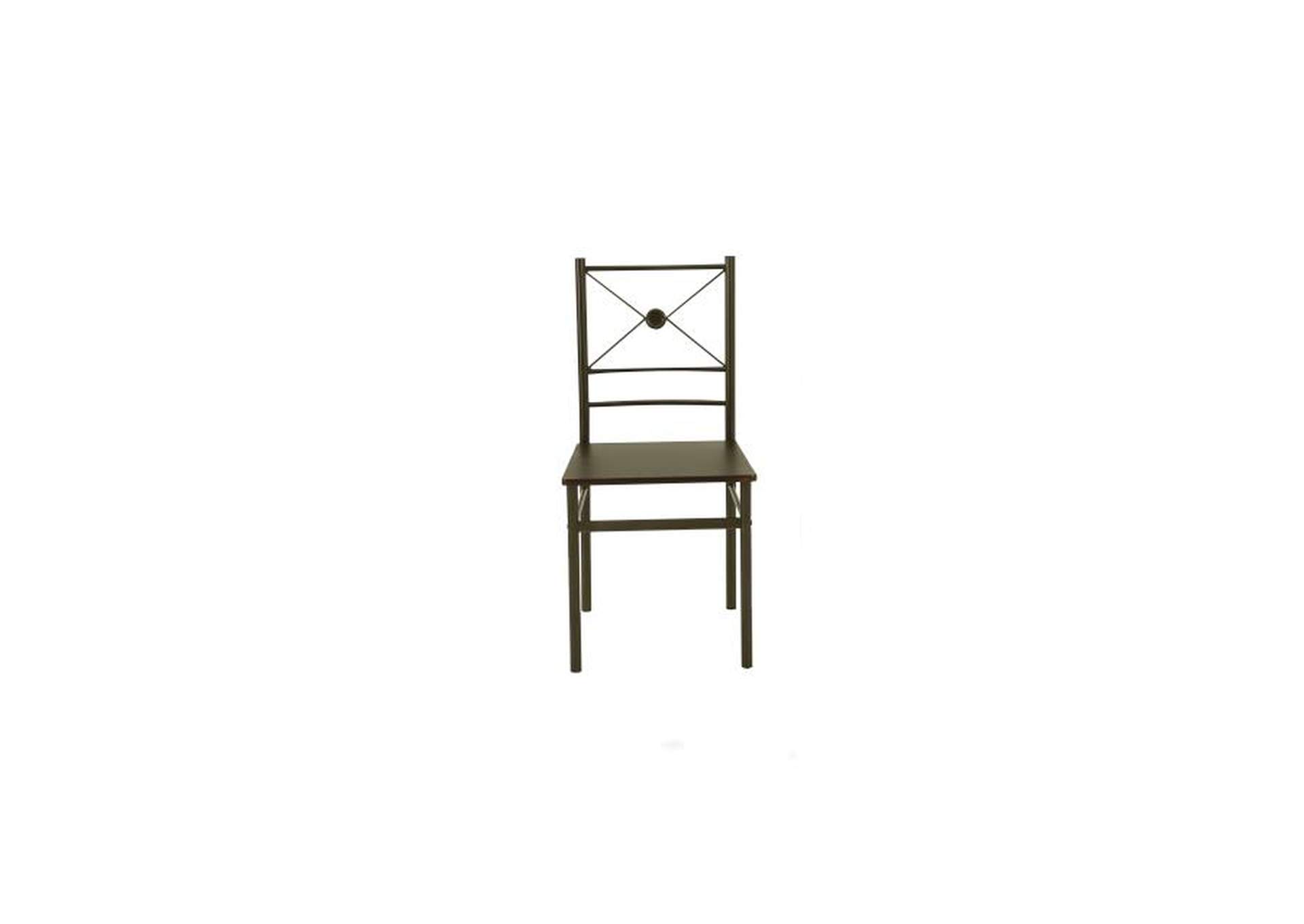 Anna 5-piece Rectangular Dining Set Dark Bronze,Coaster Furniture