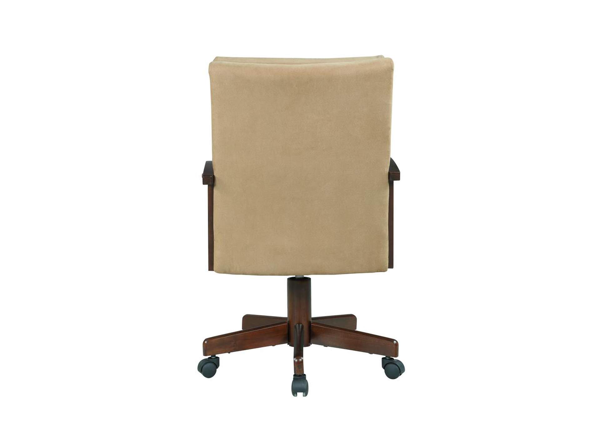 Marietta Upholstered Game Chair Tobacco and Tan,Coaster Furniture