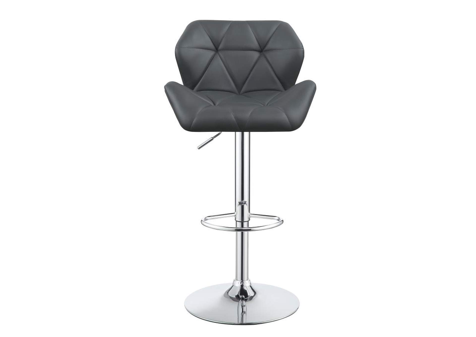 Berrington Adjustable Bar Stools Chrome And Grey (Set Of 2),Coaster Furniture