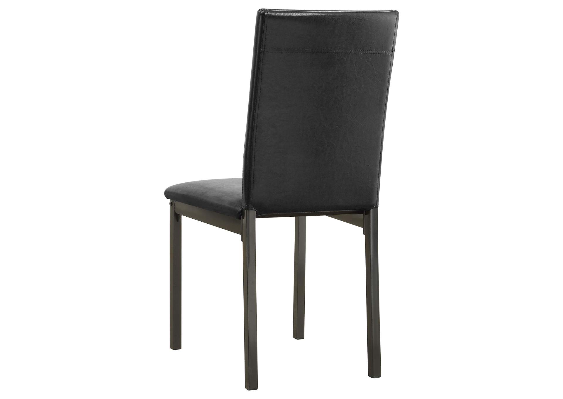 Garza Upholstered Dining Chairs Black (Set of 2),Coaster Furniture