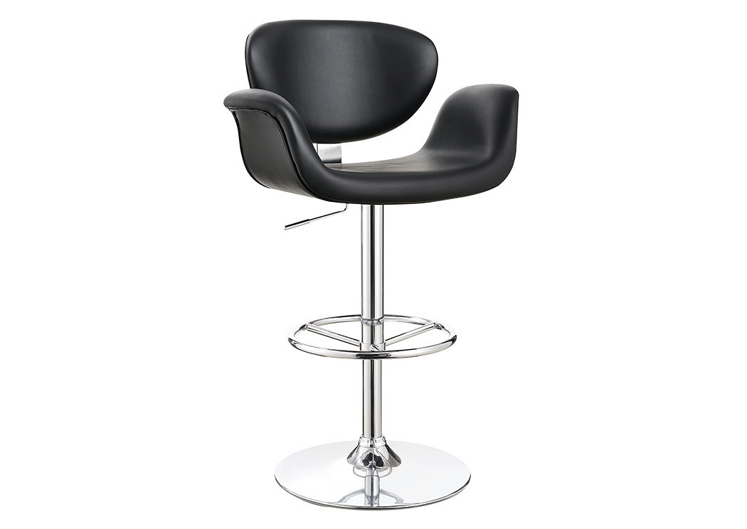 Black Leatherette Bar Stool,ABF Coaster Furniture