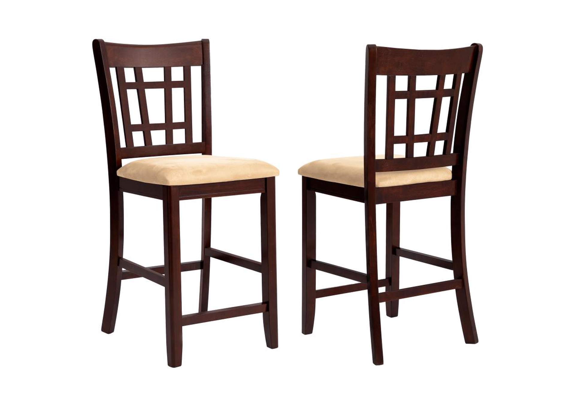 Lavon 24" Counter Stools Tan and Brown (Set of 2),Coaster Furniture