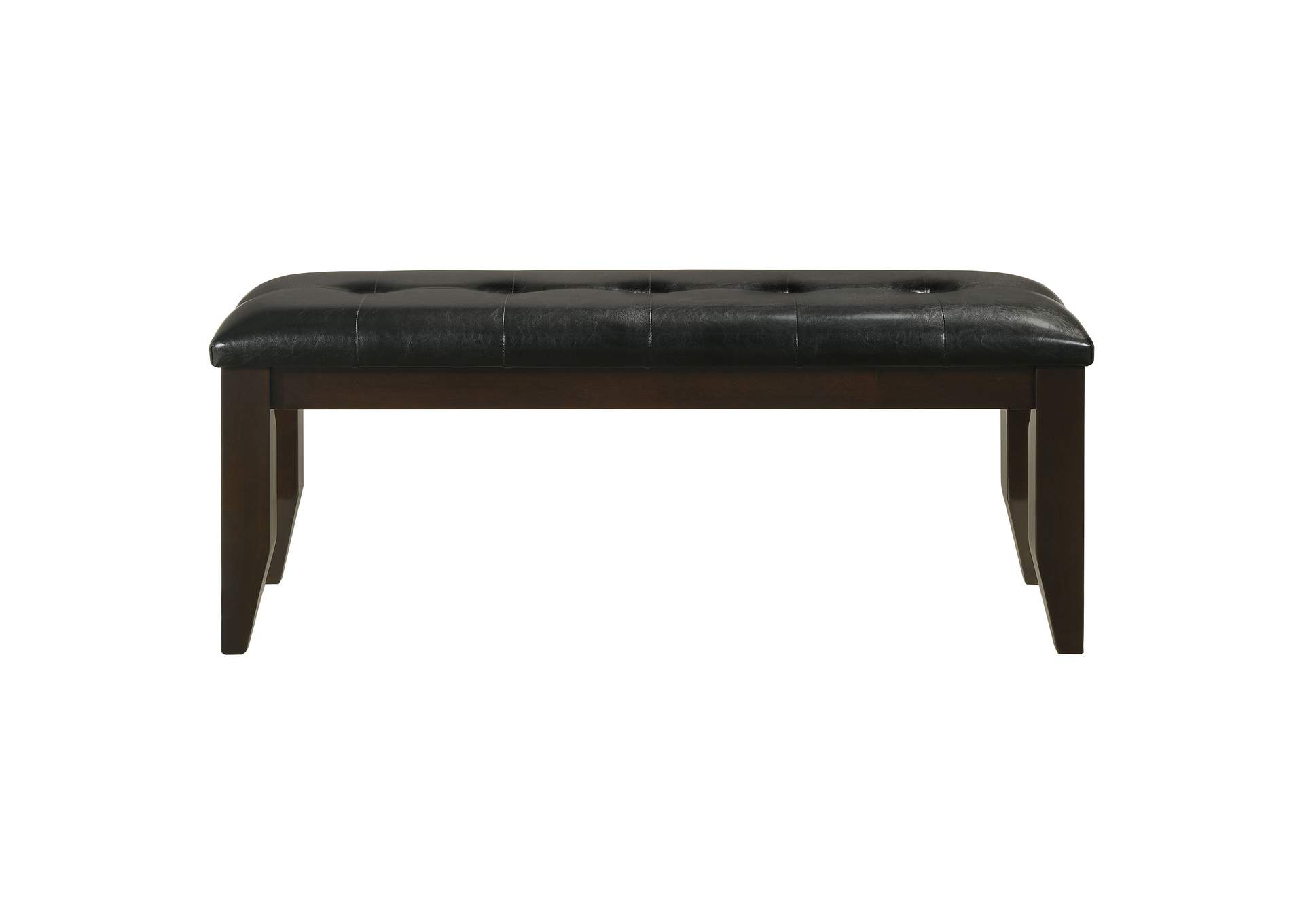 Dalila Tufted Upholstered Dining Bench Cappuccino and Black,Coaster Furniture