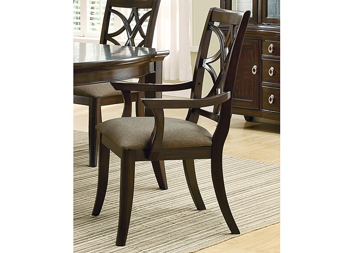 Espresso Arm Chair (Set of 2),ABF Coaster Furniture