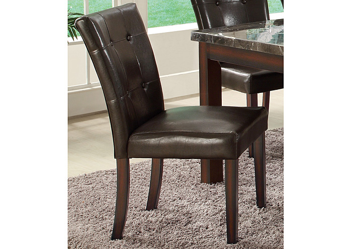 Milton Cappuccino Side Chair (Set of 2),ABF Coaster Furniture