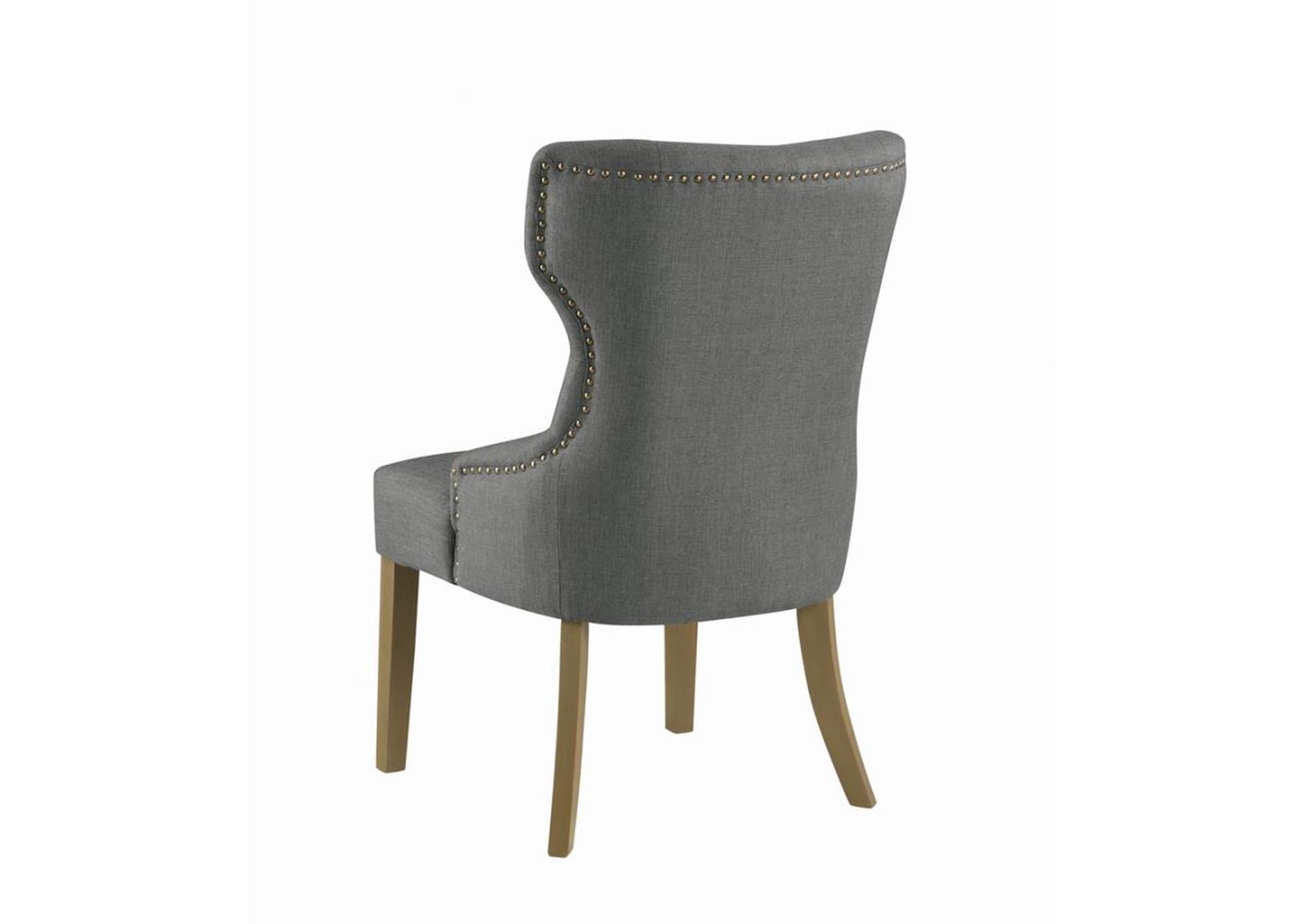 Baney Tufted Upholstered Dining Chair Grey,Coaster Furniture