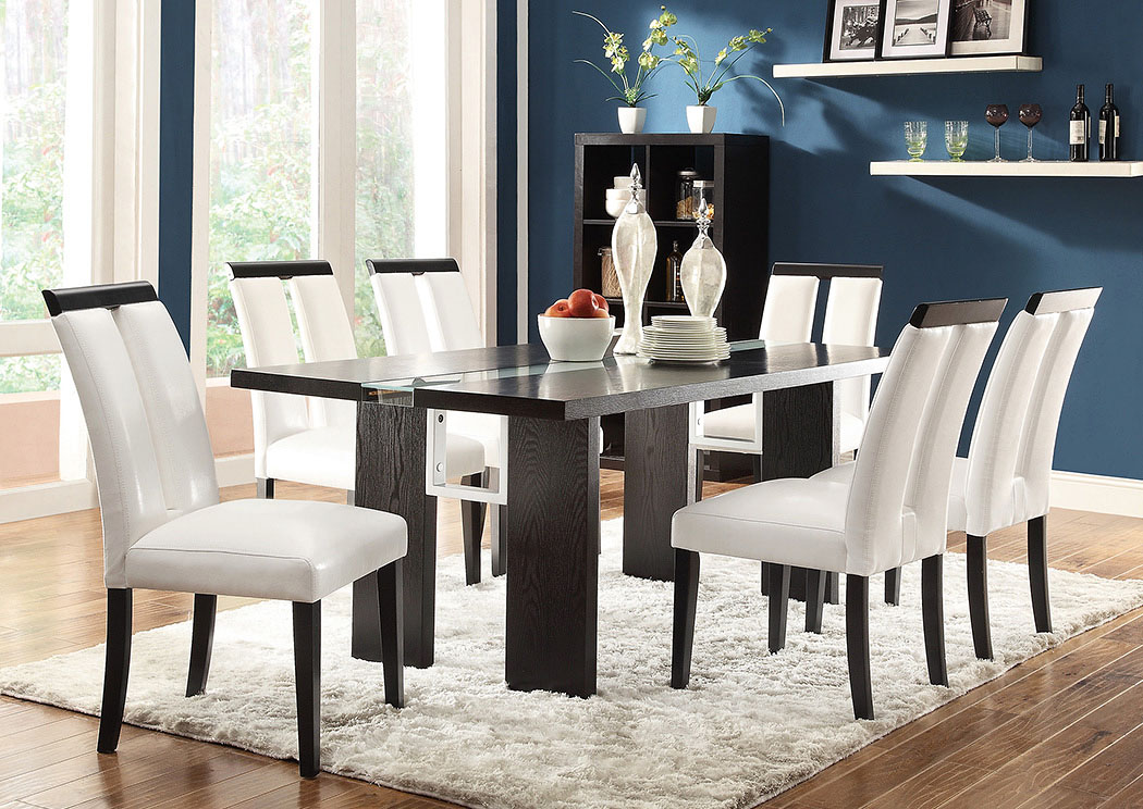 Kenneth Black Dining Table,ABF Coaster Furniture