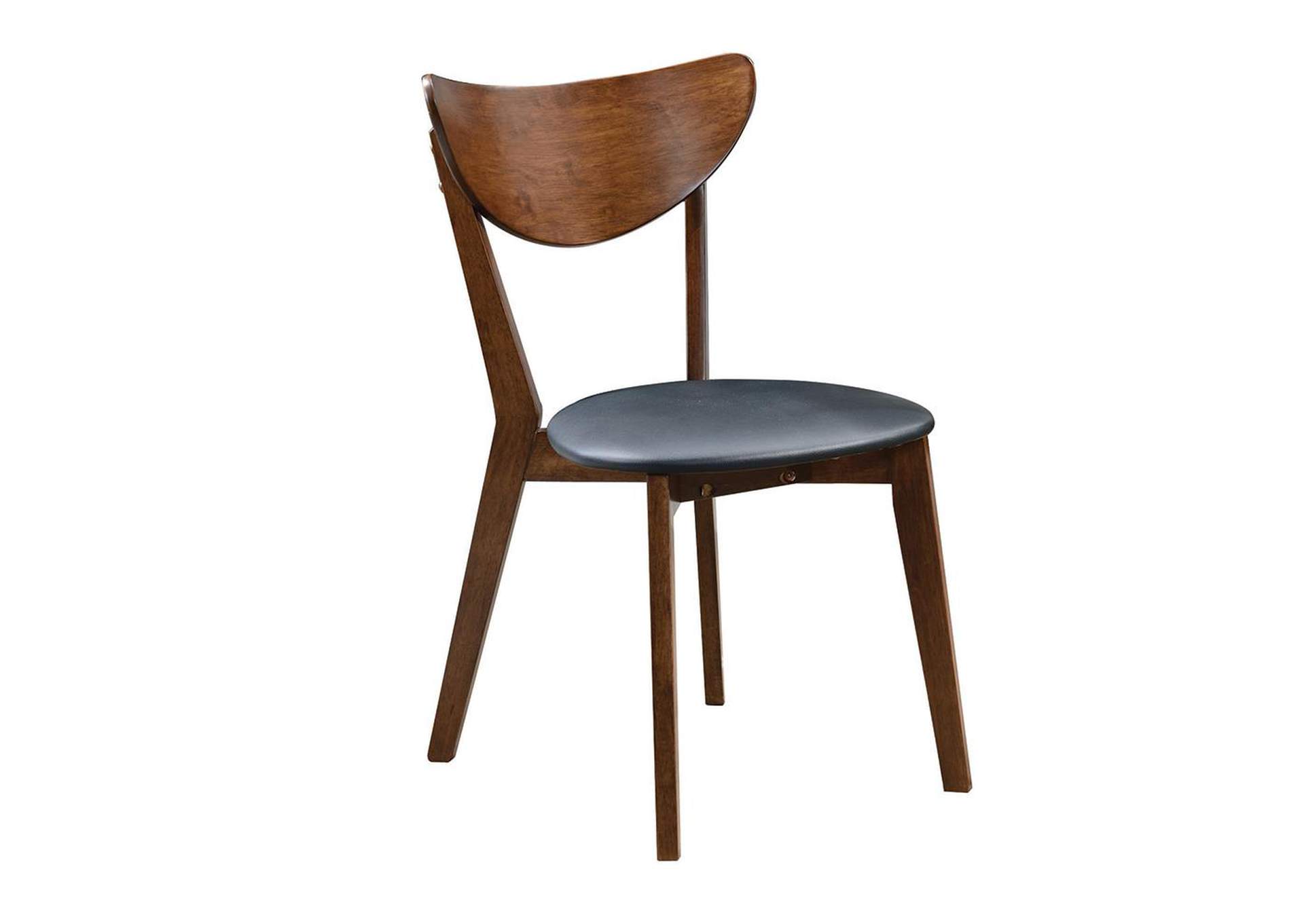 dark walnut dining chairs