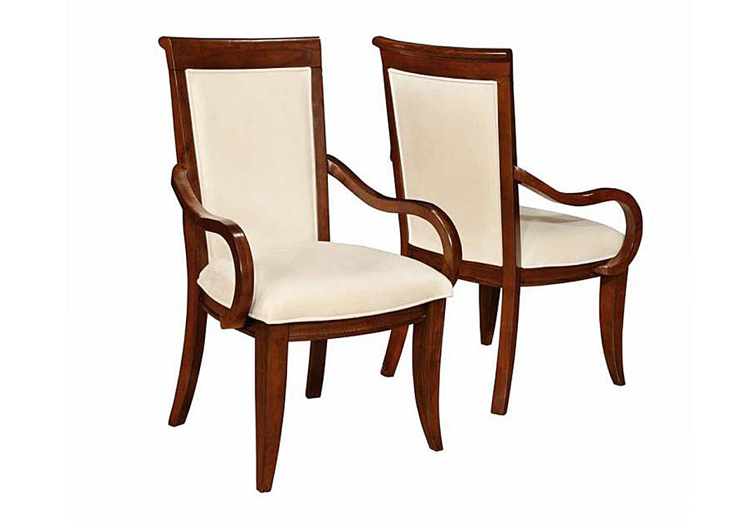 Walnut Arm Chair (Set of 2),ABF Coaster Furniture