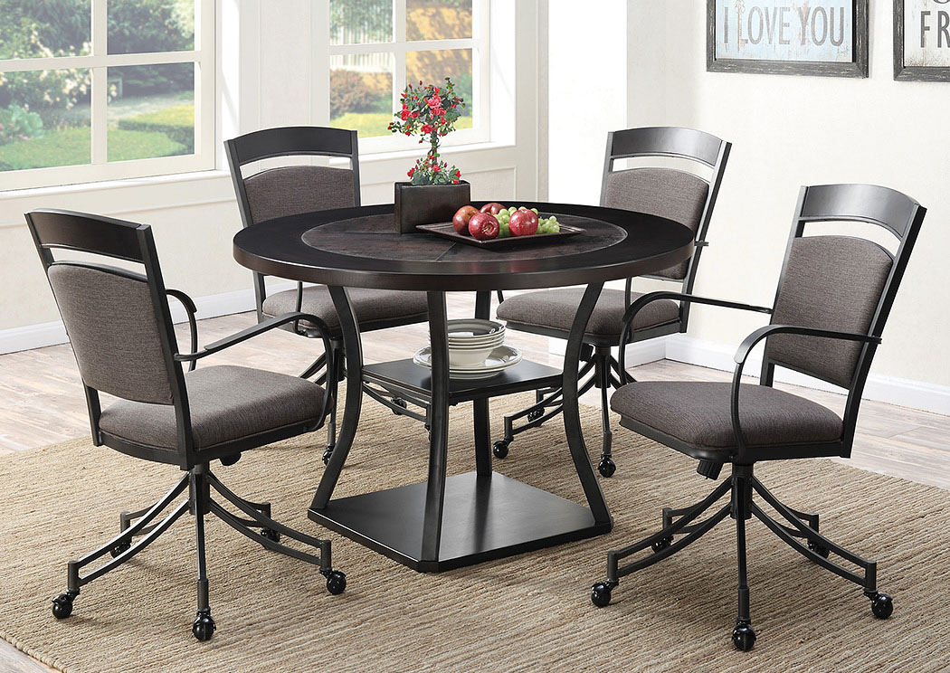 Brown Side Chair (Set of 2),ABF Coaster Furniture