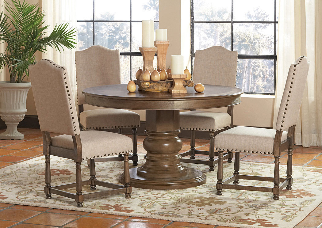 Dining Table & 4 Dining Chairs,ABF Coaster Furniture