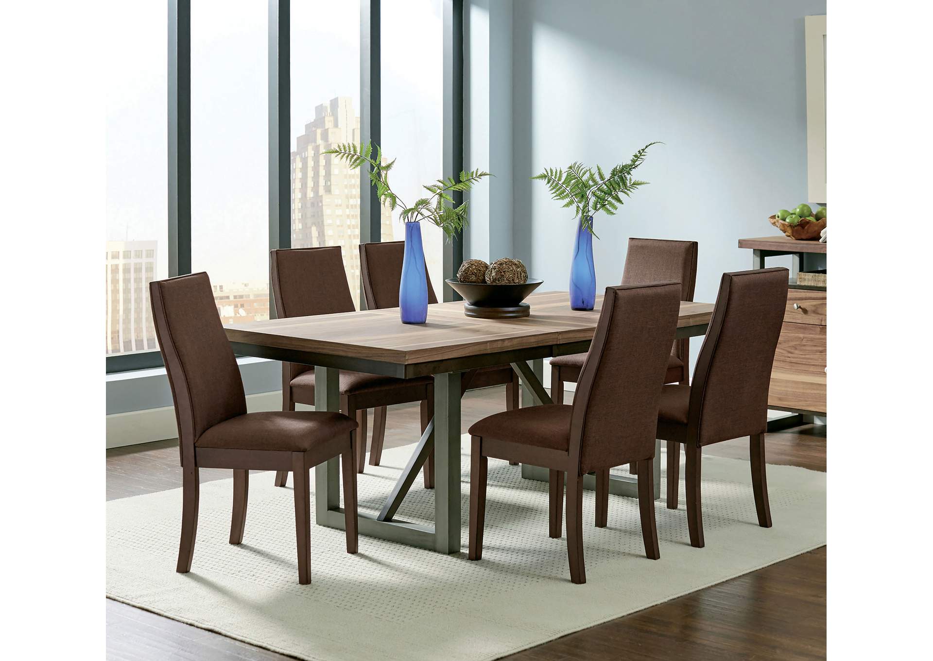 Spring Creek Rectangular Slat Dining Set,Coaster Furniture