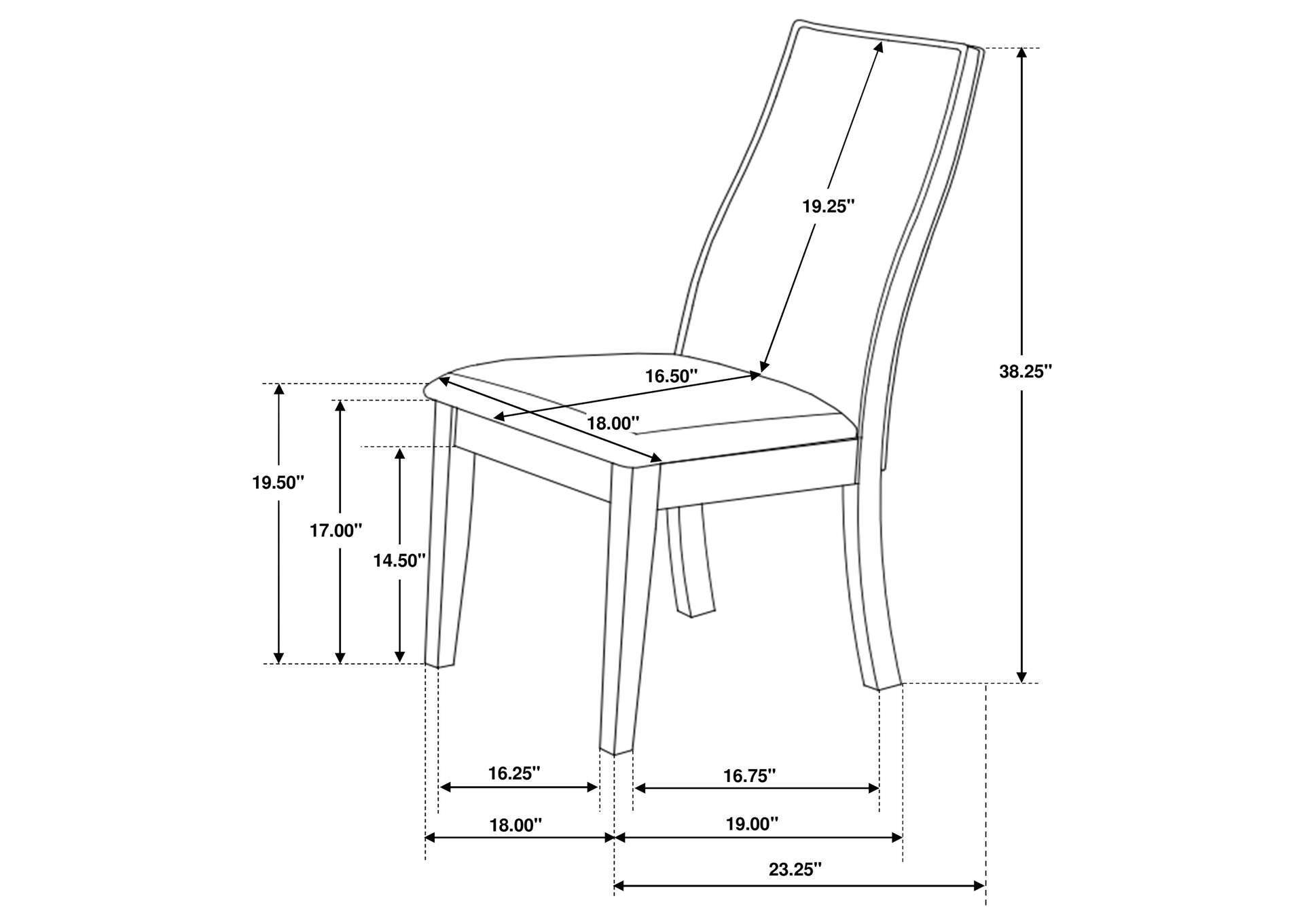 Spring Creek Rectangular Slat Dining Set,Coaster Furniture