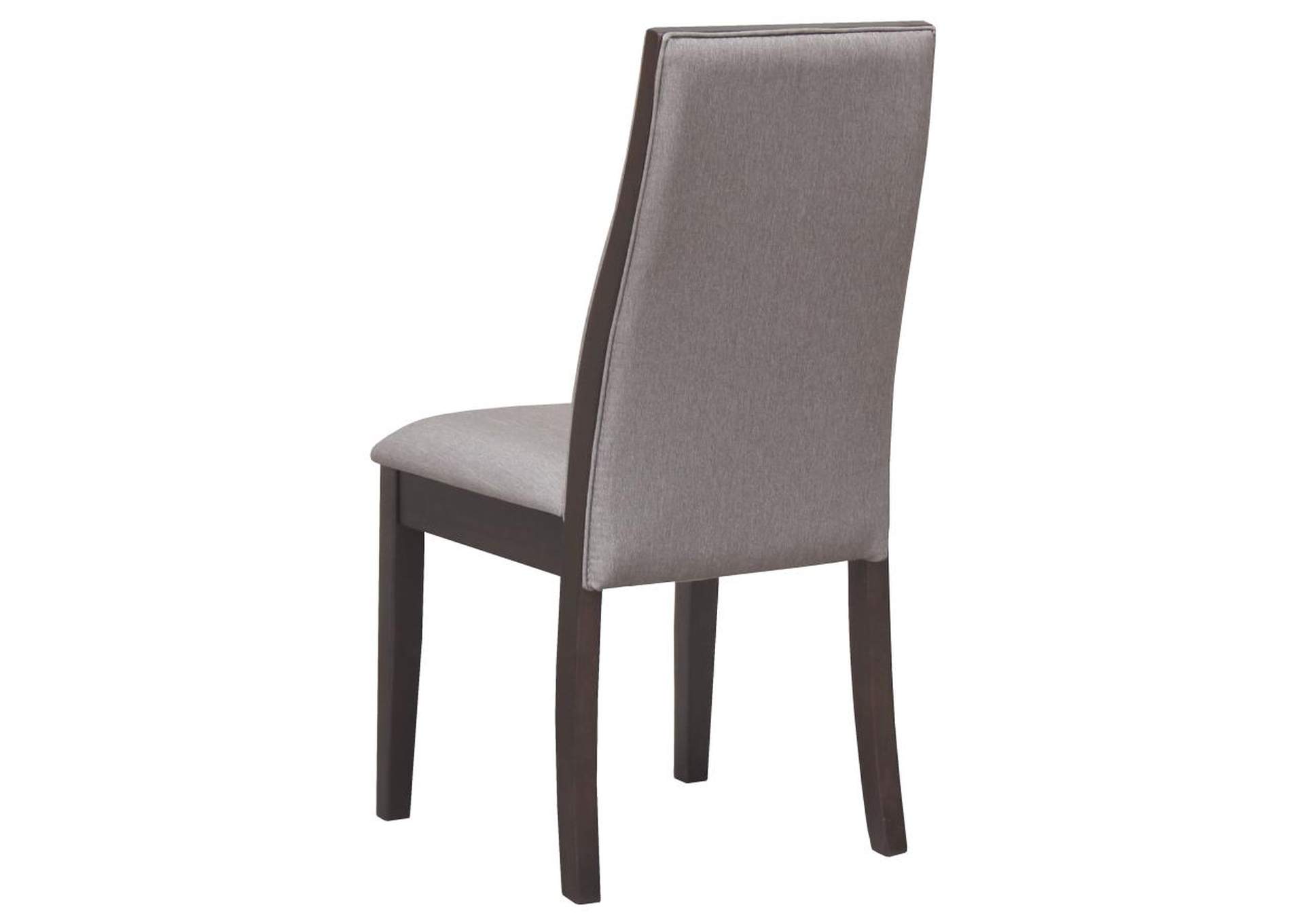 Spring Creek Upholstered Side Chairs Grey (Set of 2),Coaster Furniture