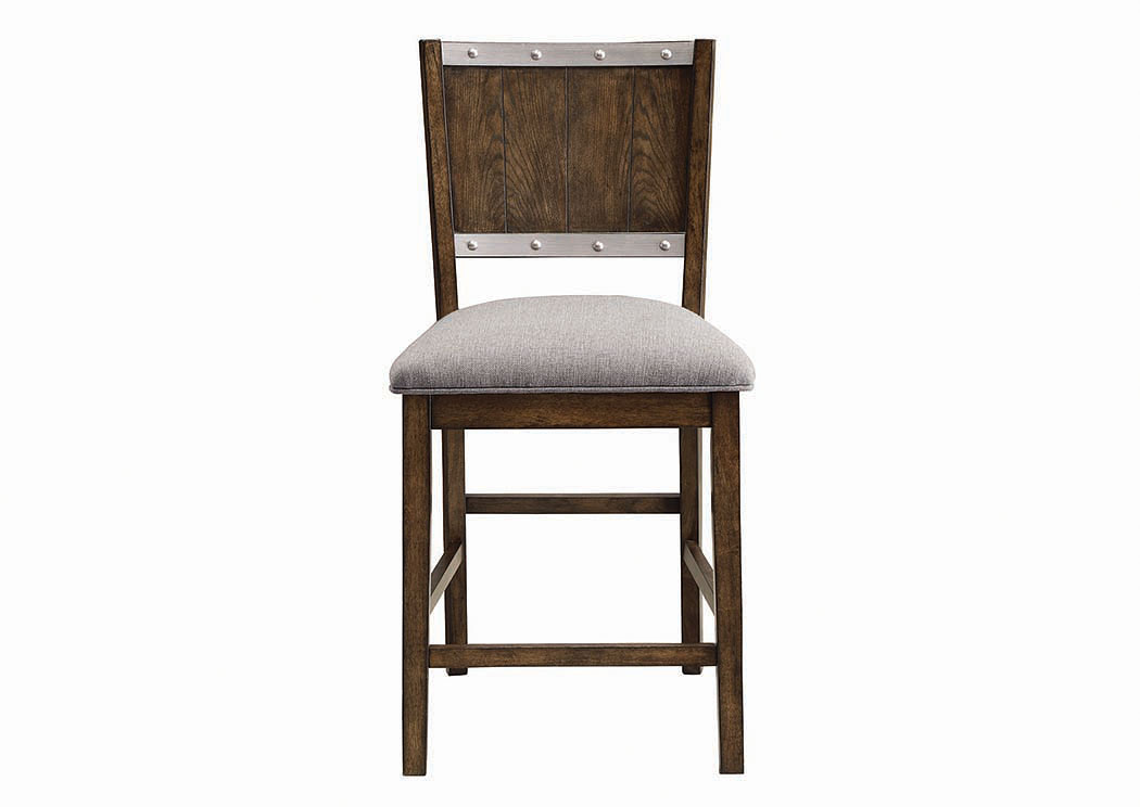 Dark Ash Wood Counter Height Chair (Set of 2),ABF Coaster Furniture