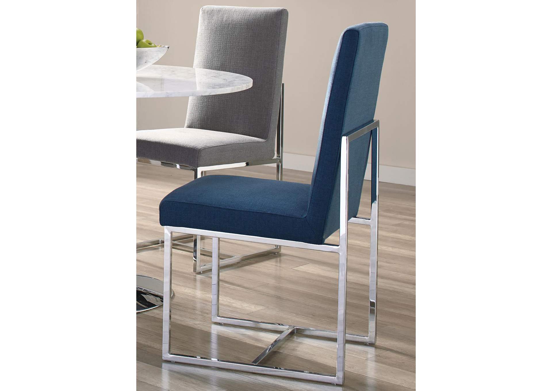 Stainless Dining Chair (Set of 2),ABF Coaster Furniture