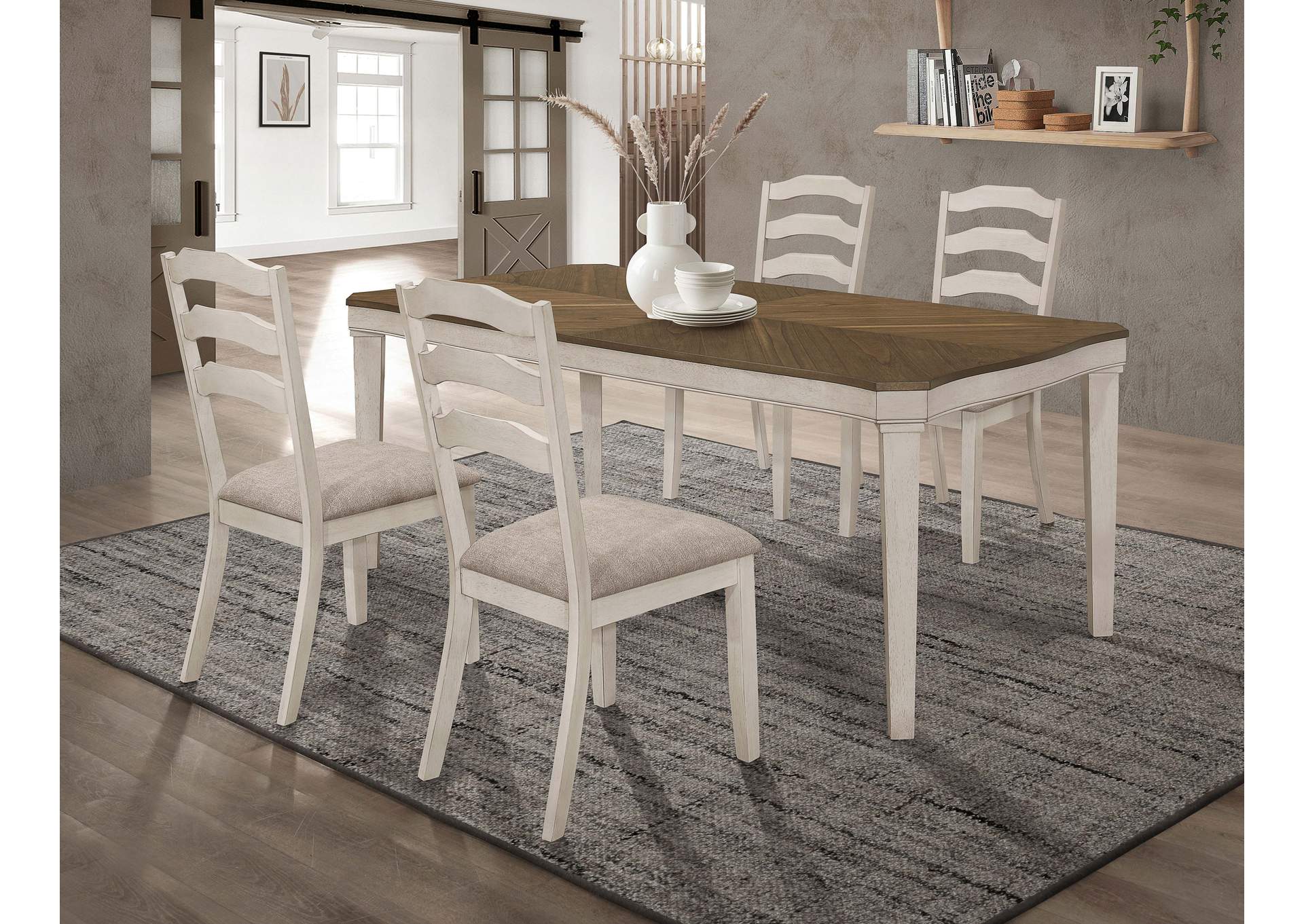 DINING TABLE 5 PC SET,Coaster Furniture