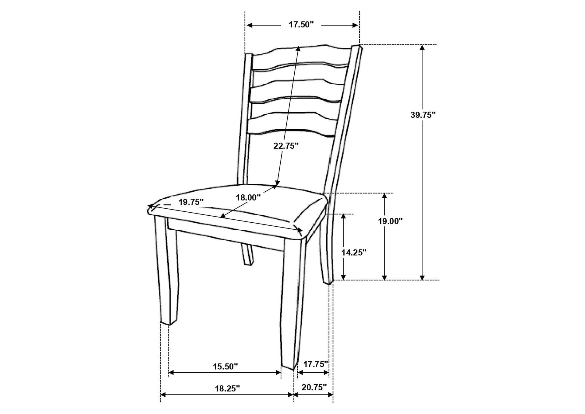 DINING TABLE 5 PC SET,Coaster Furniture