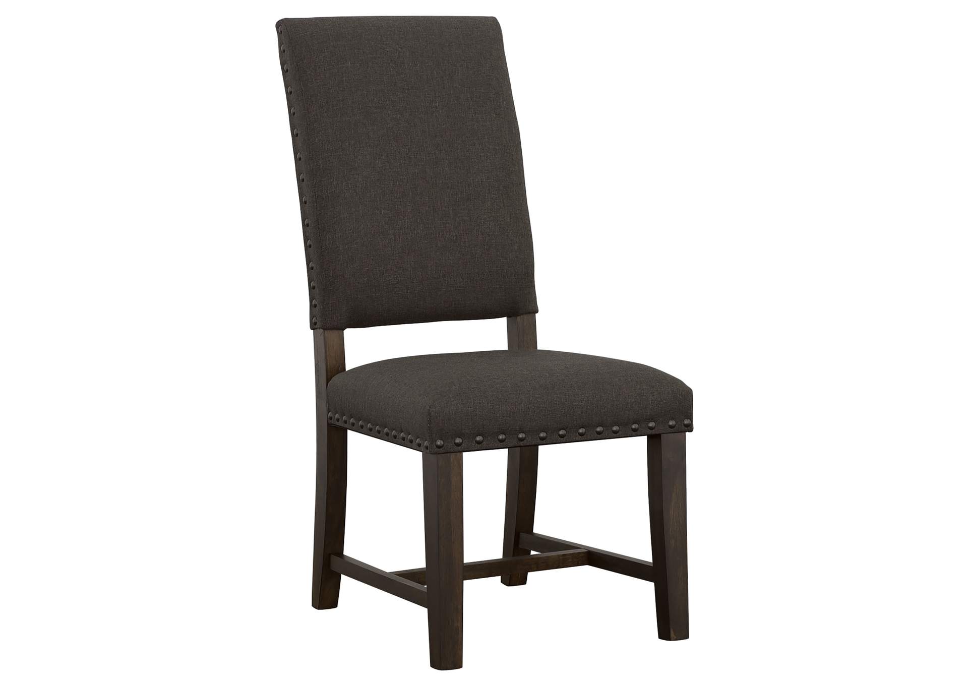 Twain Upholstered Side Chairs Warm Grey (Set of 2),Coaster Furniture