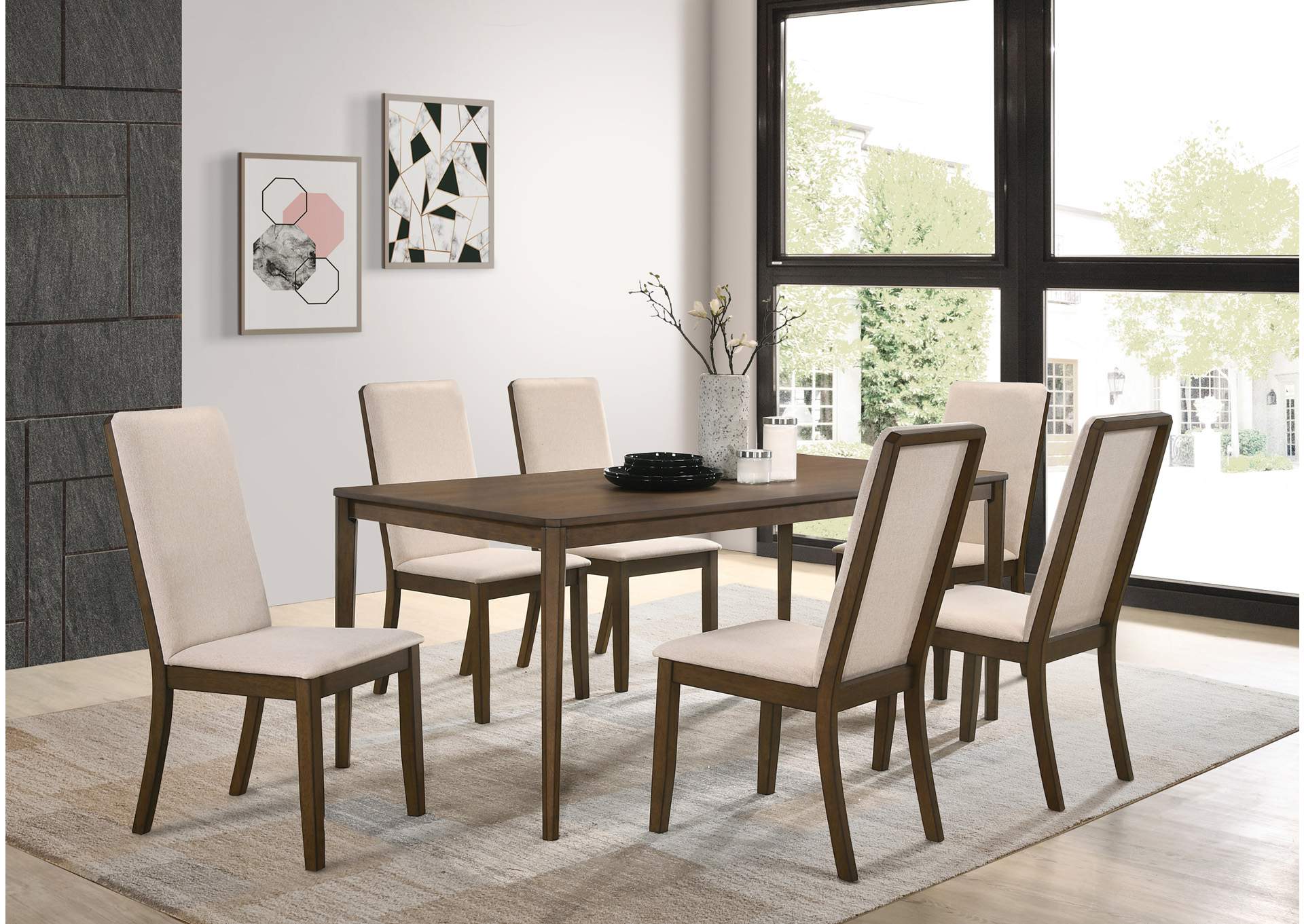 rooms to go 7 piece dining set