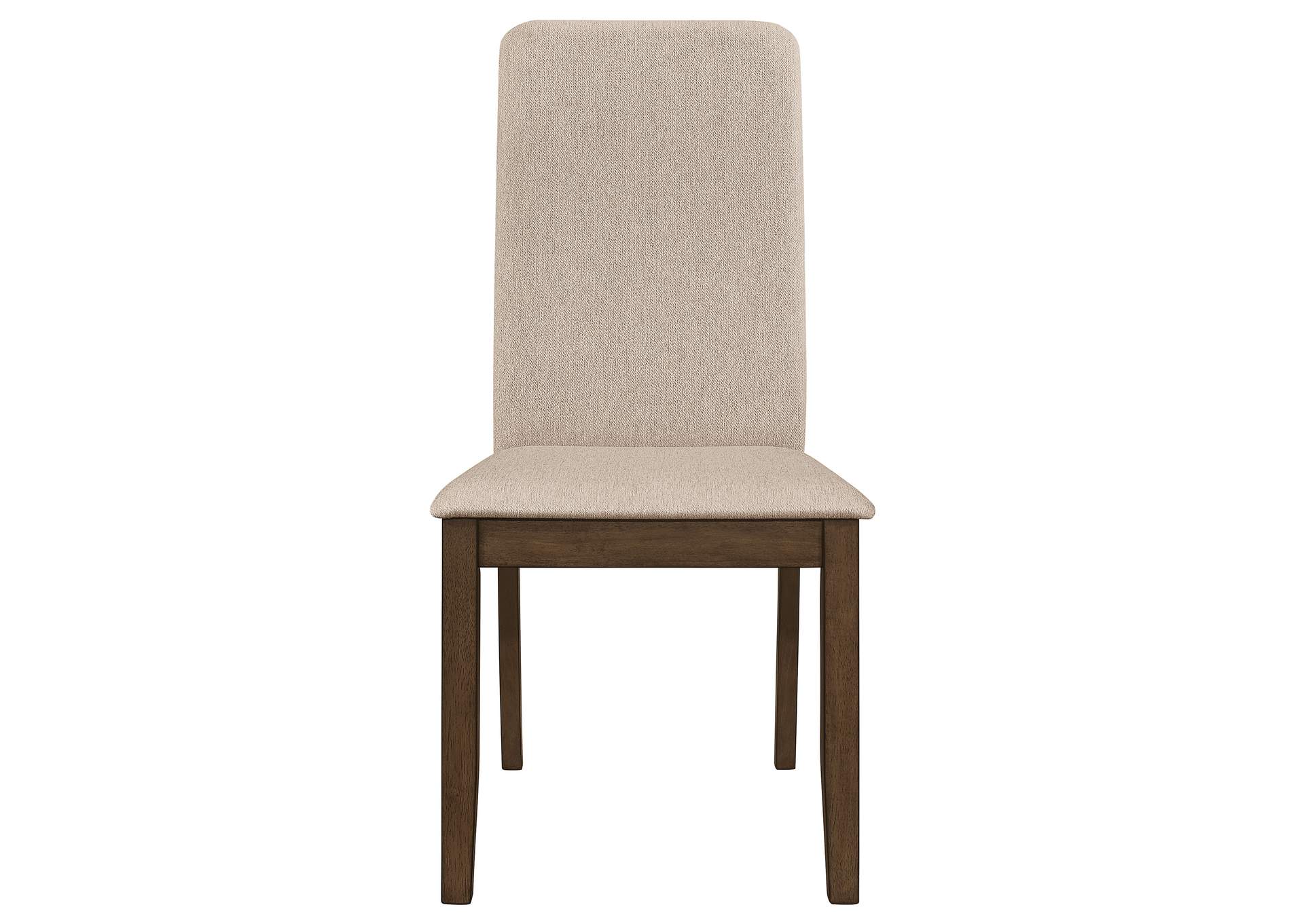 Wethersfield Solid Back Side Chairs Latte (Set of 2),Coaster Furniture