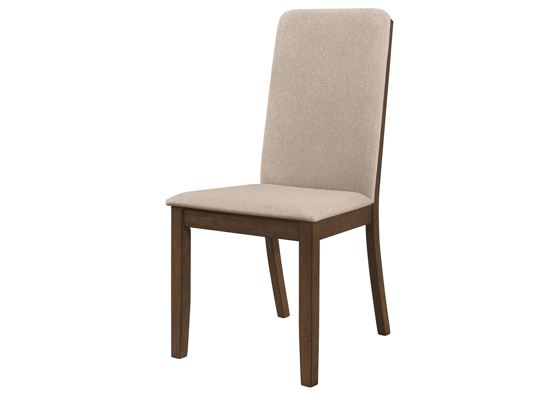 Wethersfield Solid Back Side Chairs Latte (Set of 2),Coaster Furniture