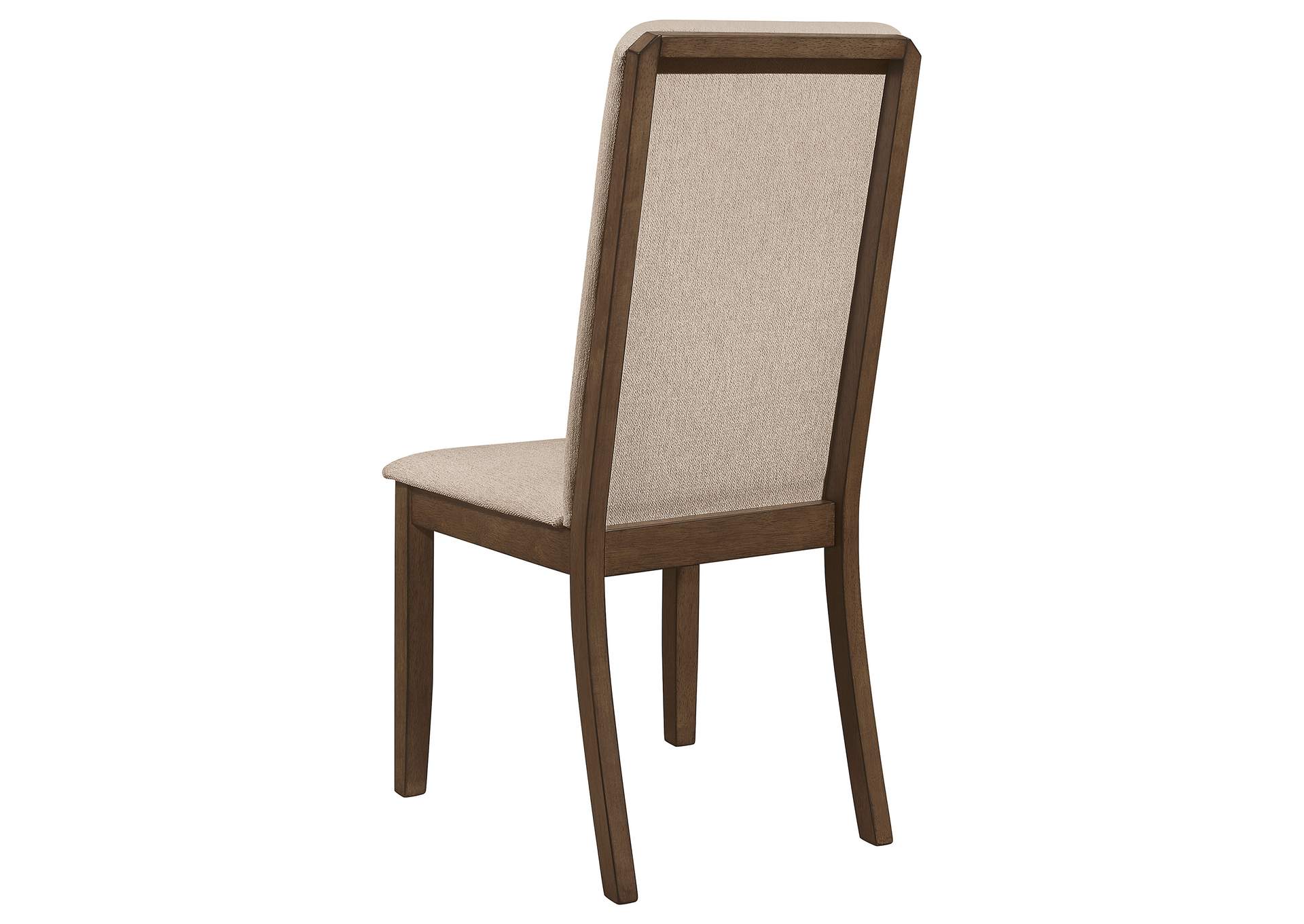 Wethersfield Solid Back Side Chairs Latte (Set of 2),Coaster Furniture