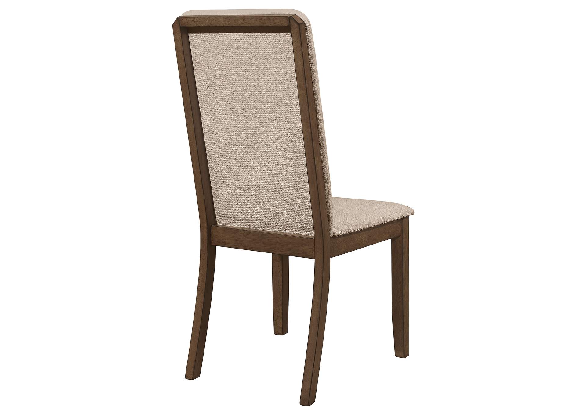 Wethersfield Solid Back Side Chairs Latte (Set of 2),Coaster Furniture