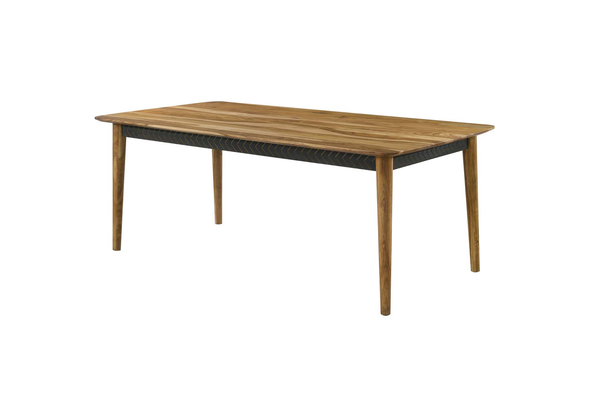 Partridge Wooden Dining Table Natural Sheesham,Coaster Furniture