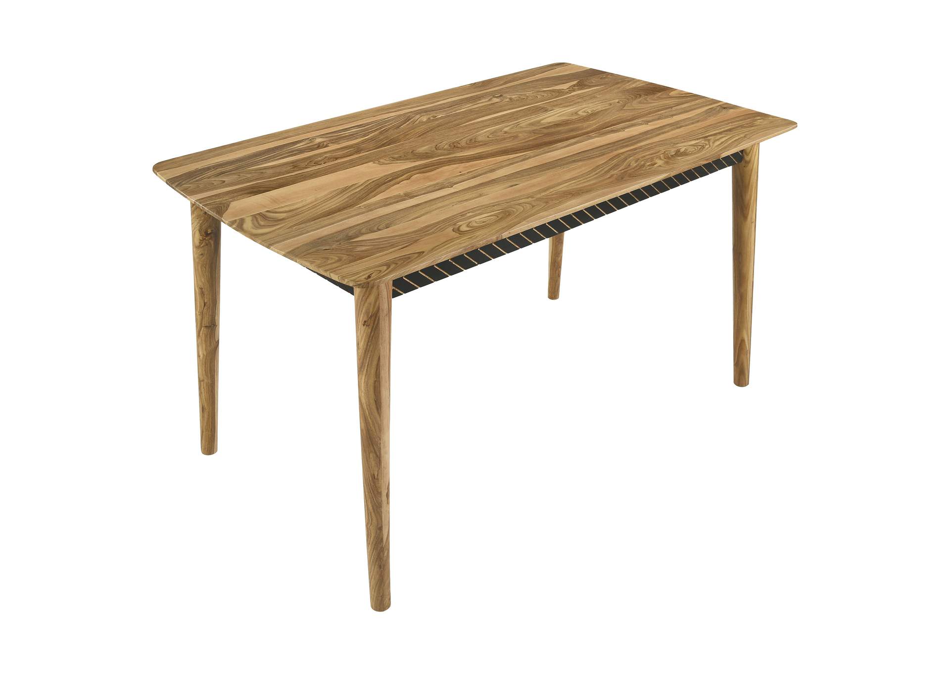 Partridge Rectangular Counter Height Table Natural Sheesham,Coaster Furniture