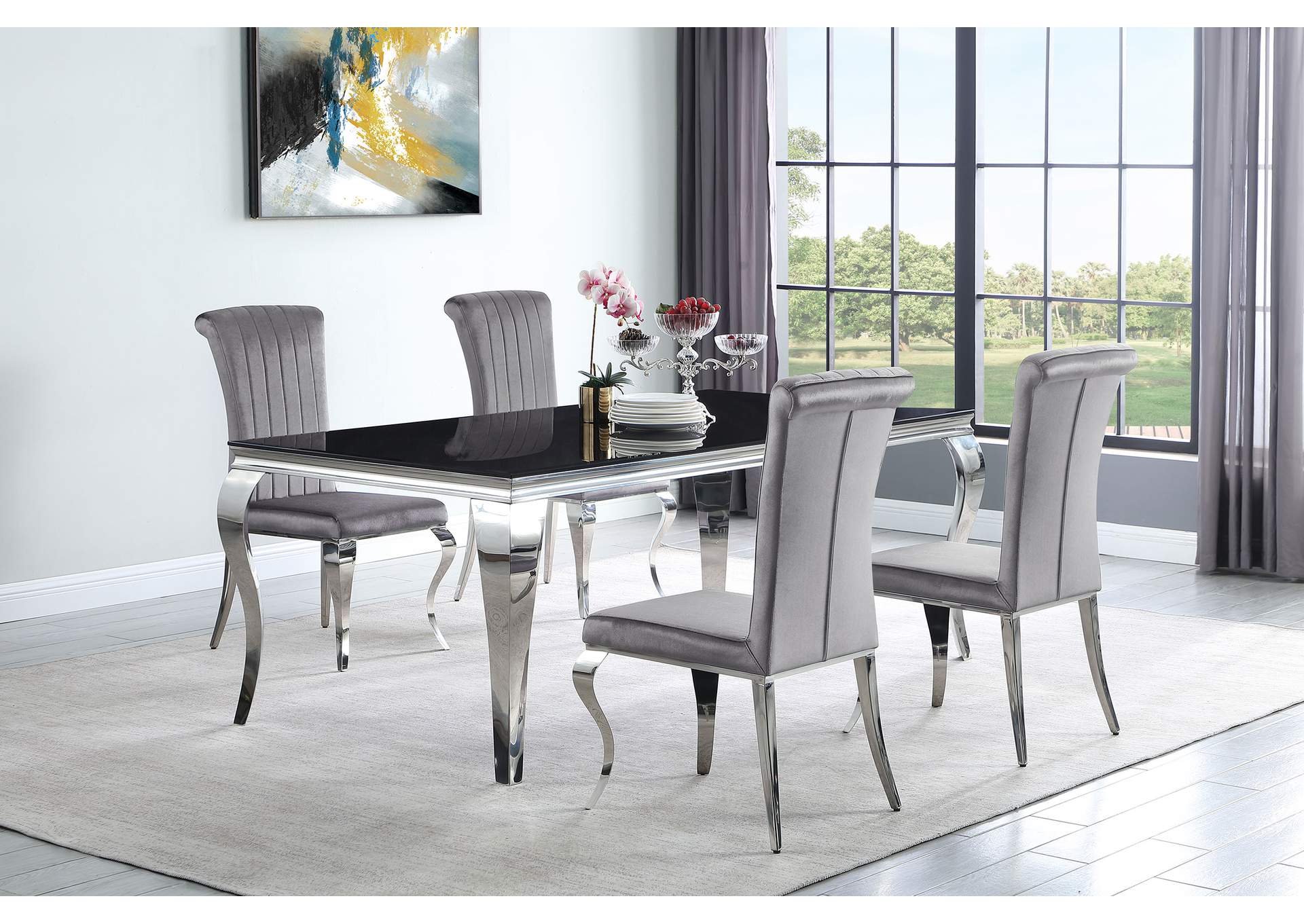 DINING TABLE 5 PC SET,Coaster Furniture