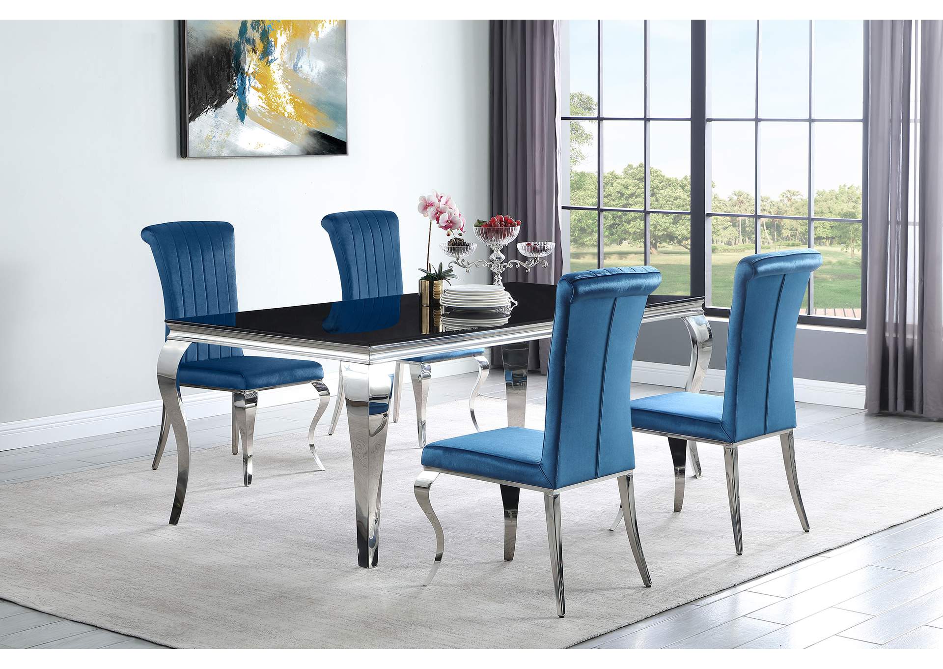 DINING TABLE 5 PC SET,Coaster Furniture