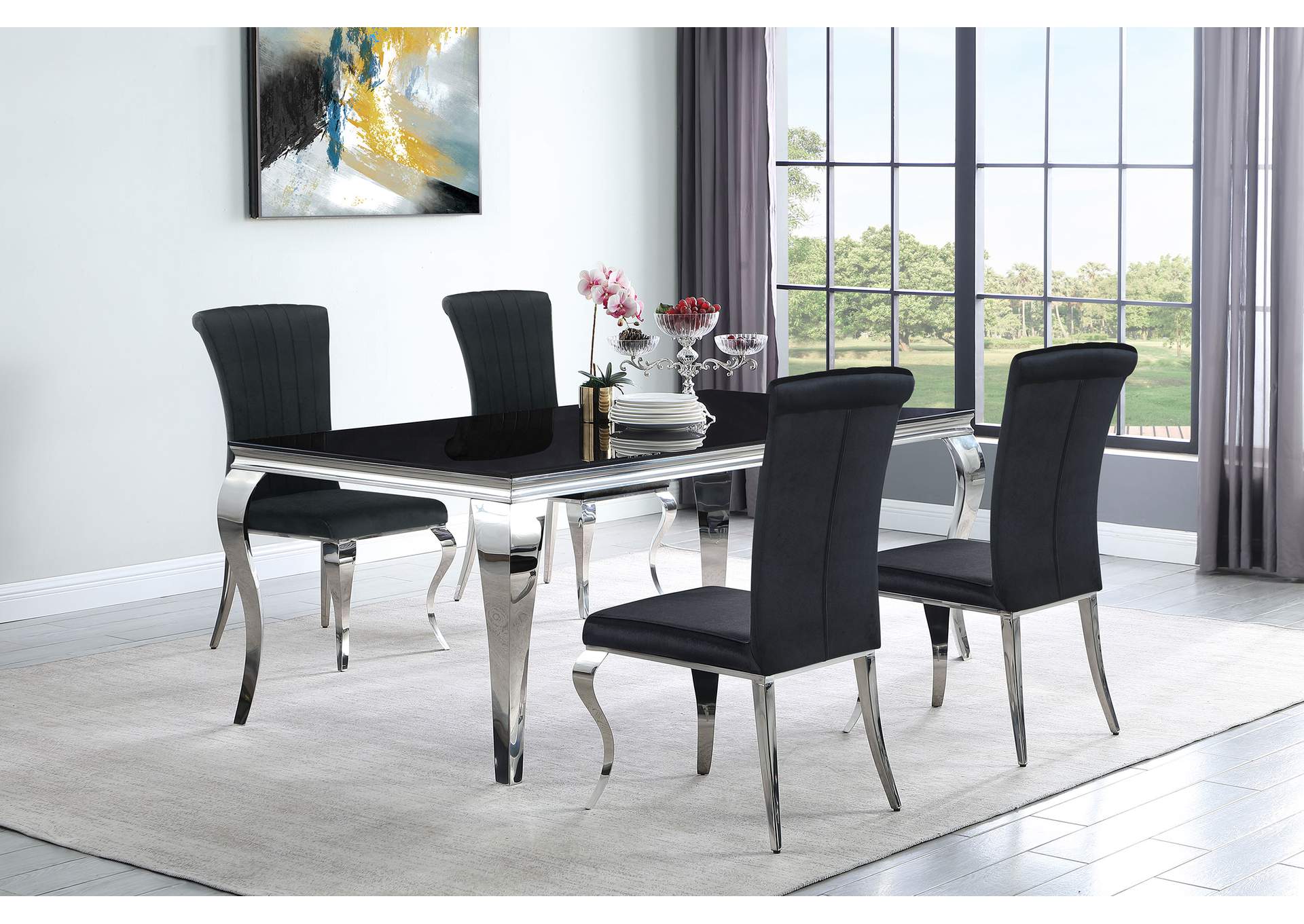 DINING TABLE 5 PC SET,Coaster Furniture