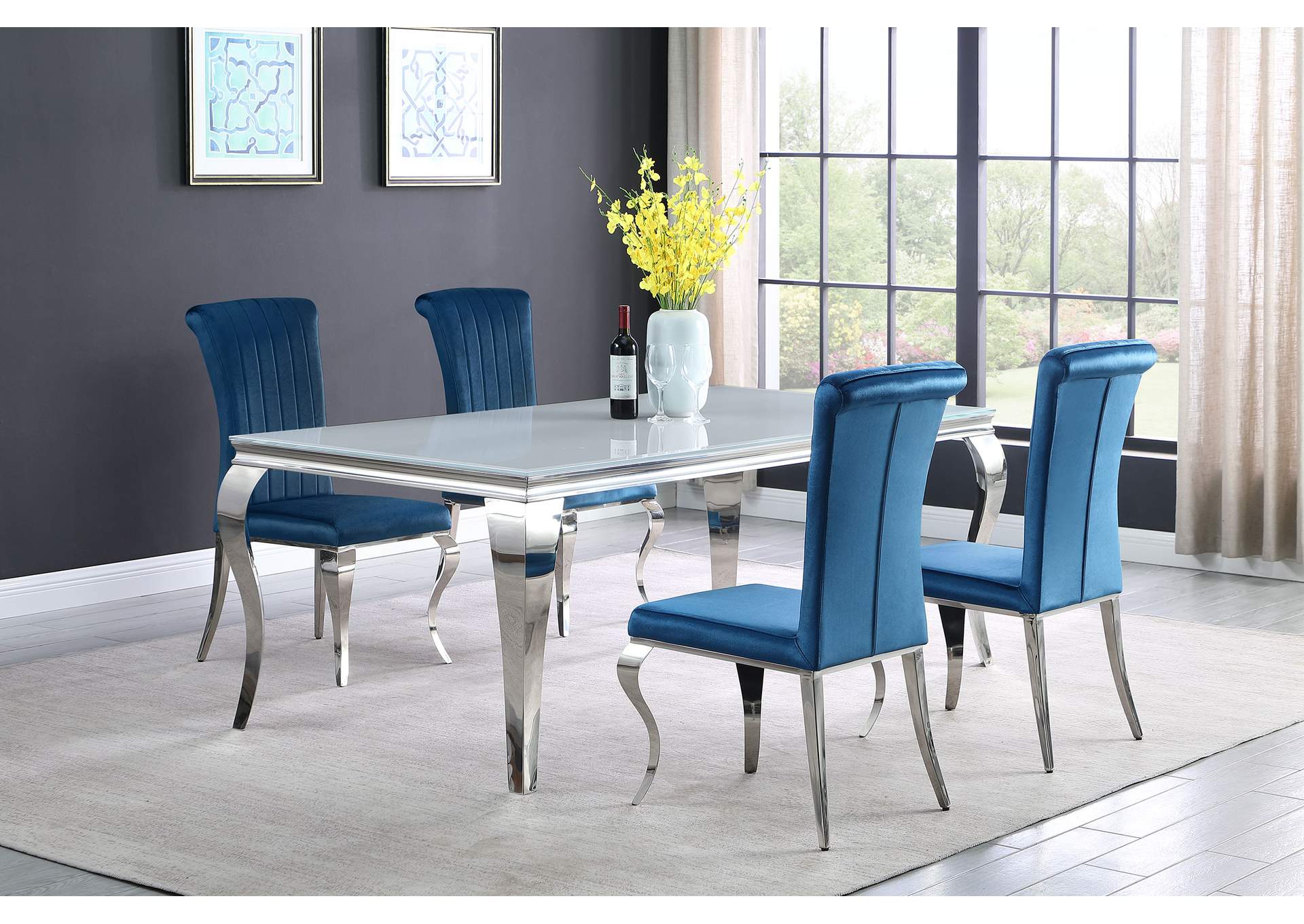 DINING TABLE 5 PC SET,Coaster Furniture