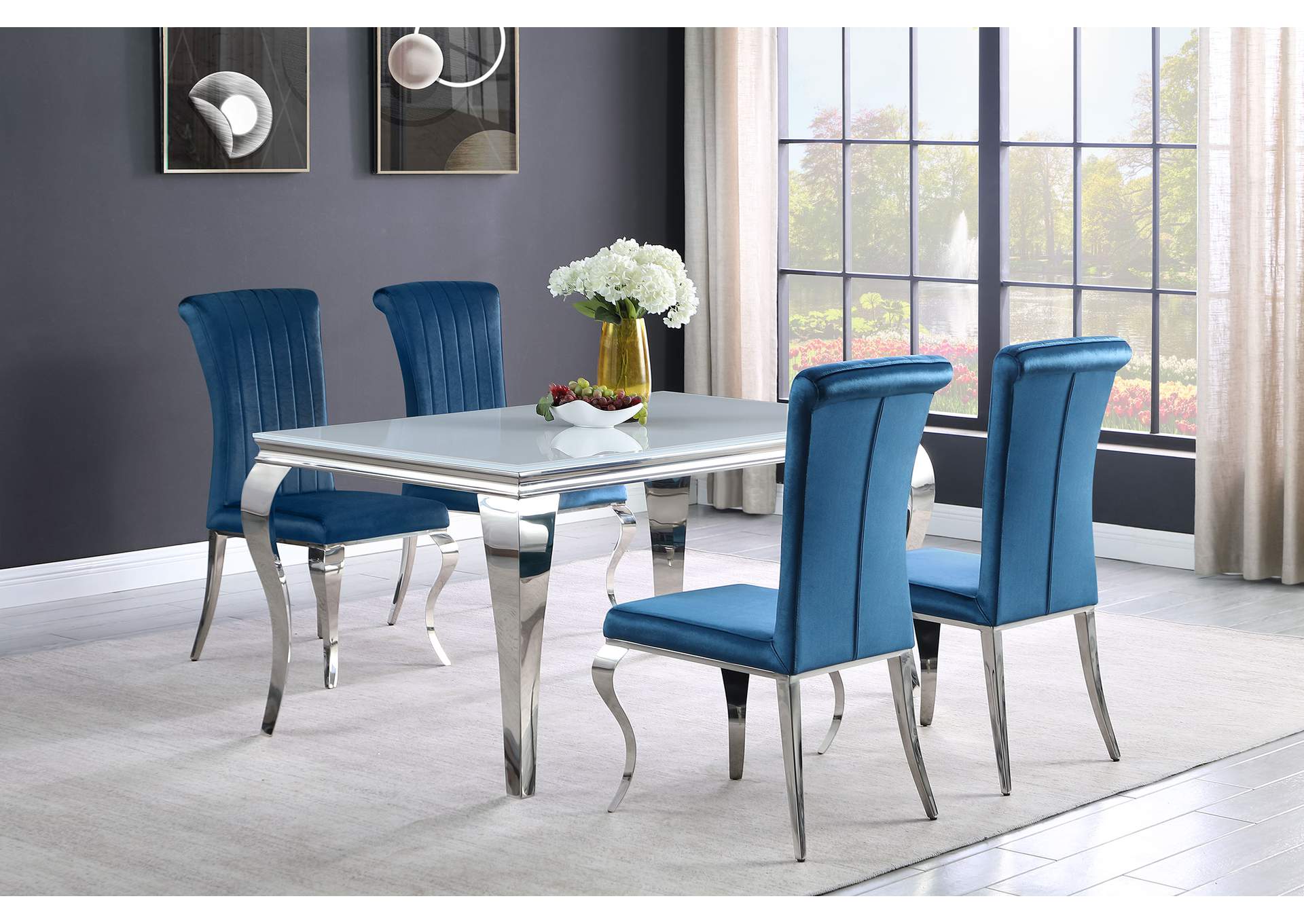 DINING TABLE 5 PC SET,Coaster Furniture