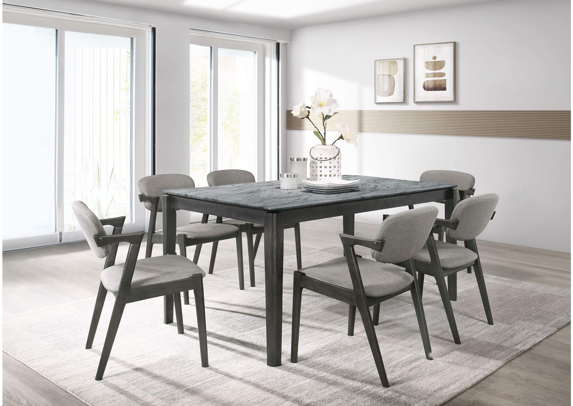 DINING TABLE 7 PC SET,Coaster Furniture