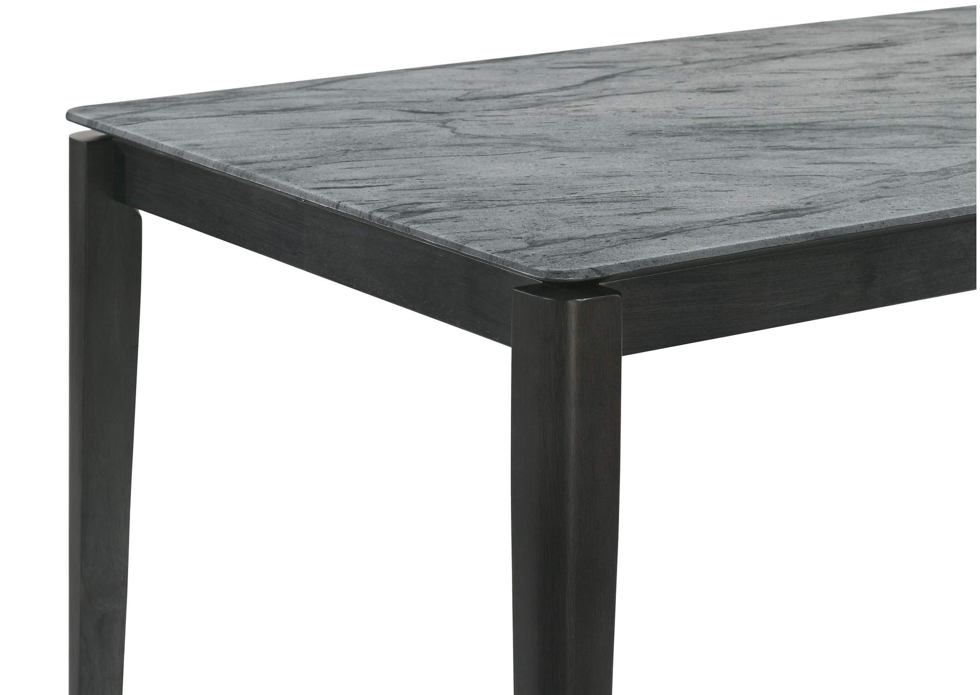 Stevie Rectangular Dining Table with Faux Marble Top,Coaster Furniture