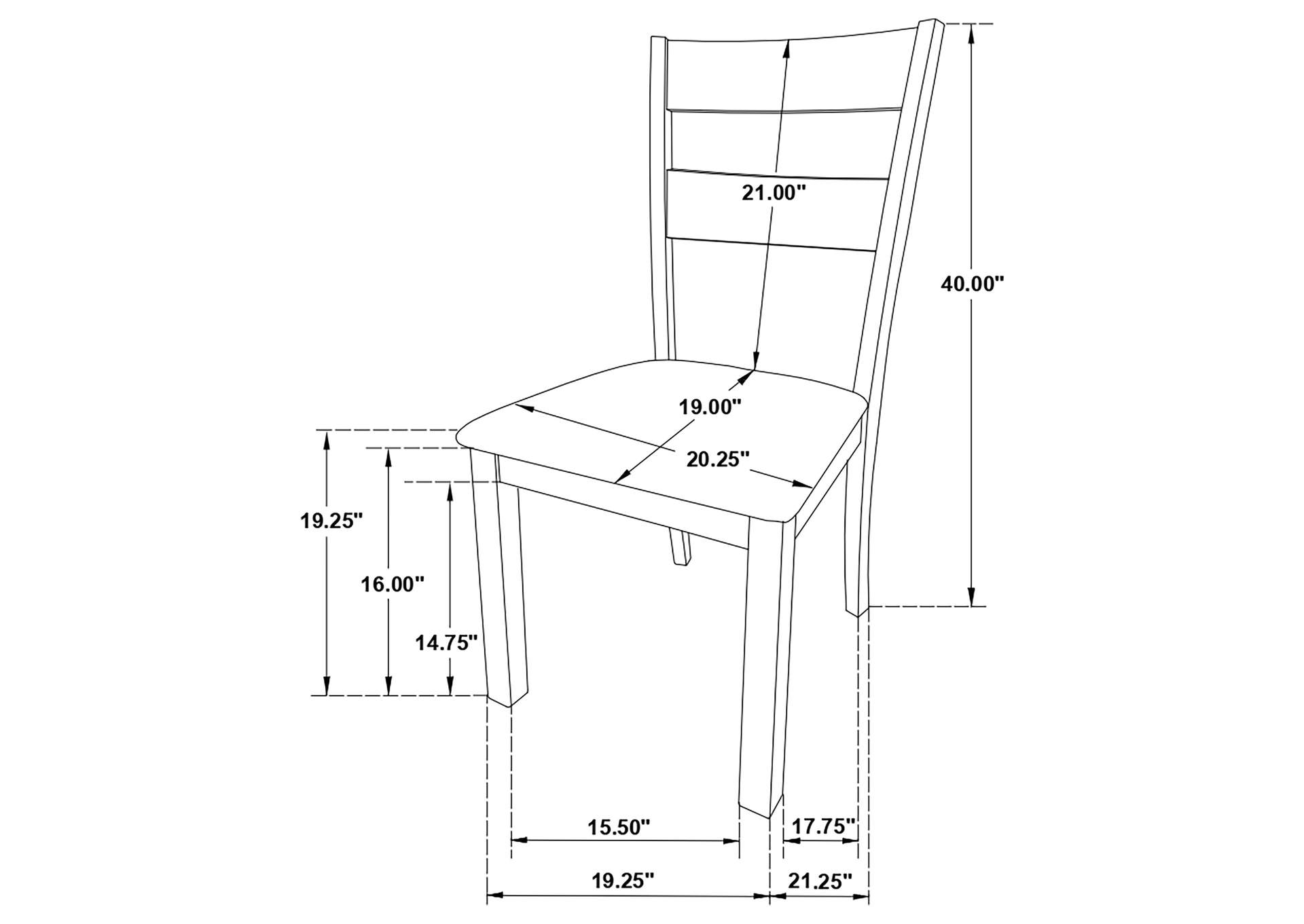 DINING TABLE 7 PC SET,Coaster Furniture