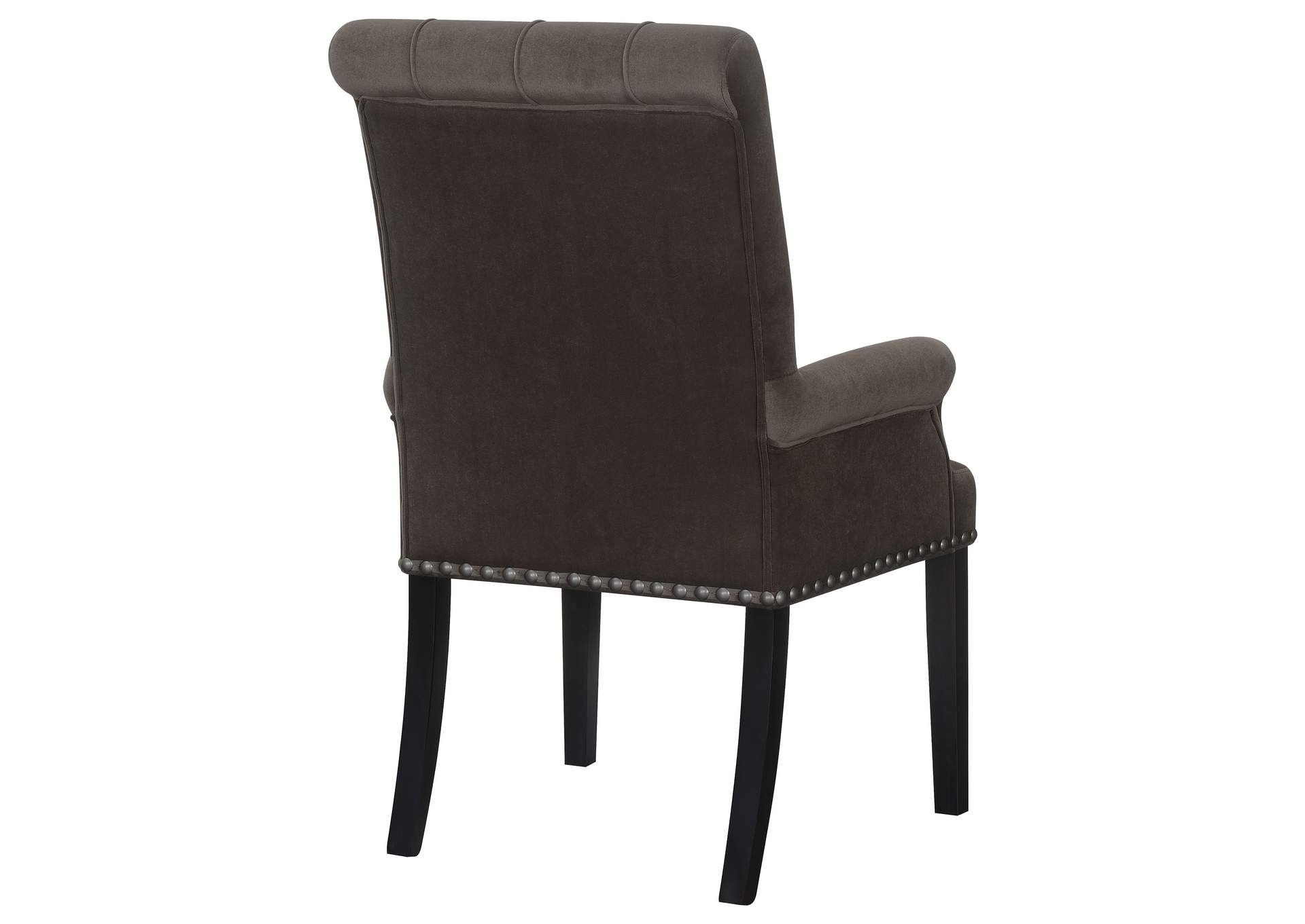 Alana Upholstered Tufted Arm Chair with Nailhead Trim,Coaster Furniture