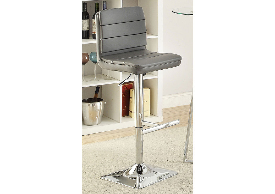 Grey Adjustable Bar Stool (Set Of Two),ABF Coaster Furniture