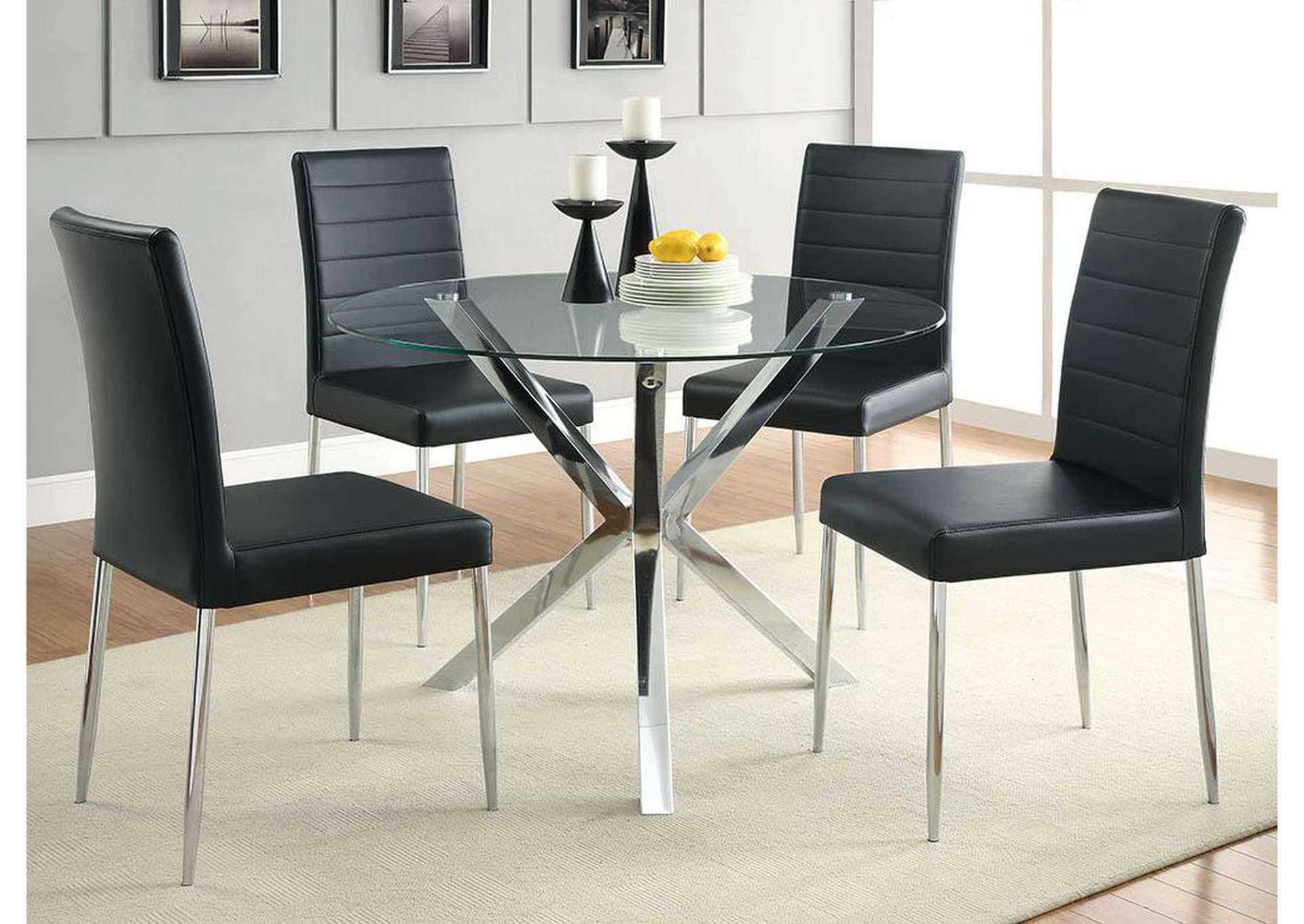 Glass Top Dining Table,ABF Coaster Furniture