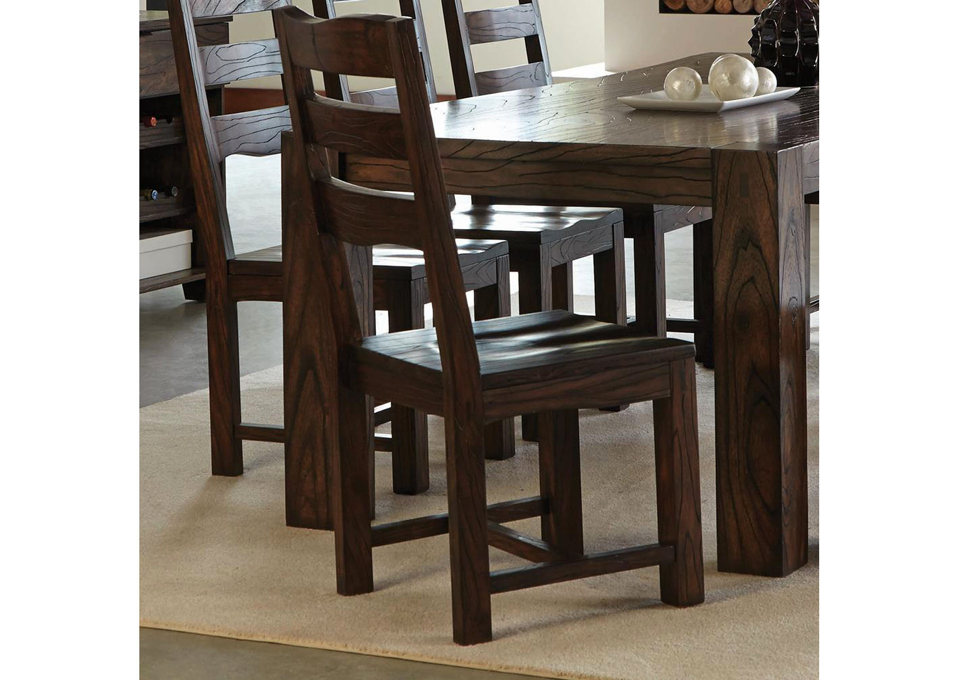 Dark Brown Side Chair (Set Of Two),ABF Coaster Furniture