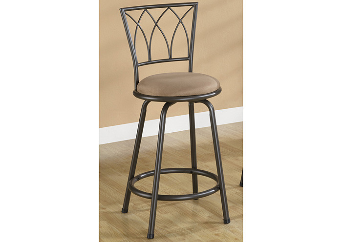 Brown & Black Bar Stool (Set of 2),ABF Coaster Furniture